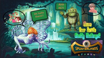 SPLINTERLANDS: SHARE YOUR BATTLE WEEKLY CHALLENGE! (ft. MYCELIC SLIPSPAWN)