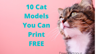 10 Adorable (and FREE) Cats You Can 3D Print