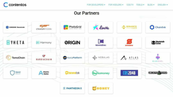 CosTV Airdrop - Contentos Partner with Trust wallet & Origin.