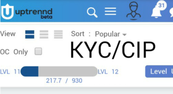 IMPLEMENTATION OF KYC/CIP ONTO UPTREND