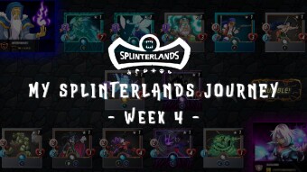 My Splinterlands journey: Week 4  - Is it possible to make a profit with this game?