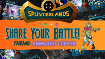 Zombie Apocalypse aftermaths - The Animated Corpse Tanking the Splinterlands Challenge