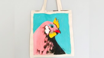 My wife art - part 03 (pop art chicken)
