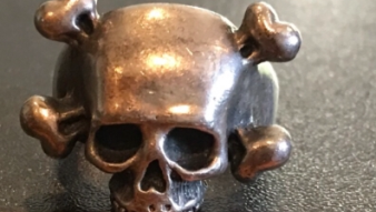 .925 Silver Skull ring