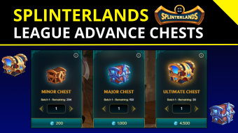 Splinterlands 🐉| Impacts of the League Advancement Chests! [EN/PT]