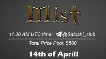 Join the AMA of Satoshi Club x Mist. Rewards: 500 USDT, April 14th.