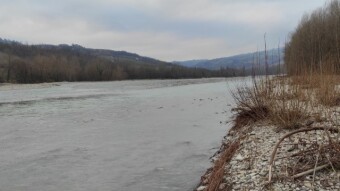 River hiking - River Panaro (Northern Italy) - part four (the riverbed near the town of Marano)