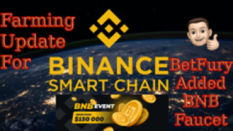 Free BNB on Betfury and Farming Update