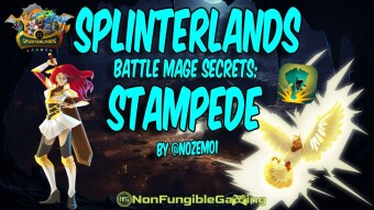 Splinterlands - Battle Mage Secrets: Stampede, by @nozem01