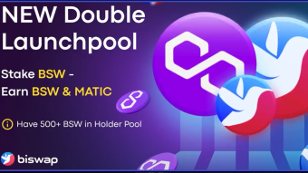 The New Biswap LaunchPool is a great Opportunity to Earn MATIC and BSW at the same time