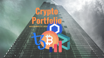 Crypto Portfolio Update — Tezos, Link, Bitcoin - November 23, 2020