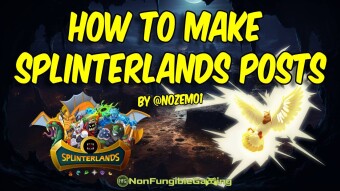 Splinterlands: How to start blogging yourself (step by step tutorial)