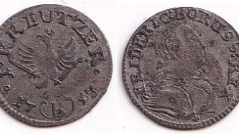 Prussia 1 kreuzer, 1753