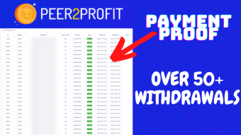 Peer2Profit | Payment Proof | 50+ Withdrawals | Passive Income | Earn Crypto Online