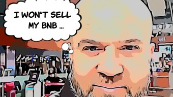 I Won't Sell My BNB ...