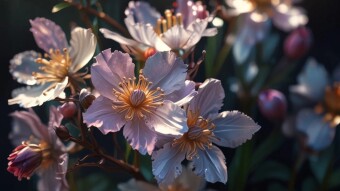 Glass flowers