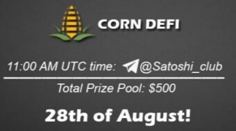 Corn DeFi x Satoshi CLUB AMA Session 28 August 2021