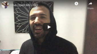 Hive Open Mic #41 - GO! - (Off The Top Freestyle)