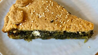 Daily meal #82 spinach pie