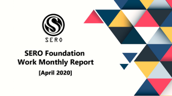 SERO Foundation Work Monthly Report [April 2020]