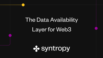 Introduction to Understanding Syntropy's Data Layer