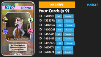Rising Star Giveaway #57: R167 Diana Rare Musician NFT (ends 5/28)