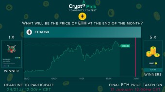 Giveaway - Predict correct ETH Price to earn 1 EPIC NFT and Pickies Packs