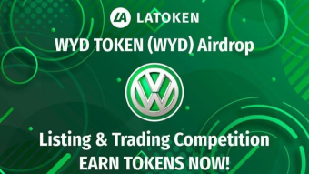 WYD Token x Latoken Airdrop!