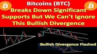 Bitcoins (BTC) Breaks Down Significant Supports But We Can’t Ignore This Bullish Divergence