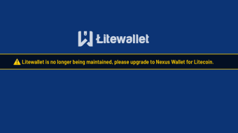Litewallet is being deprecated