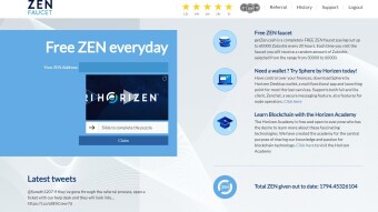 Free ZEN faucet.