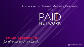 Crypto Revolution and Paid Network — New Strategic Marketing Partnership