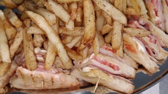 Foodbook #1103 handmade club sandwich