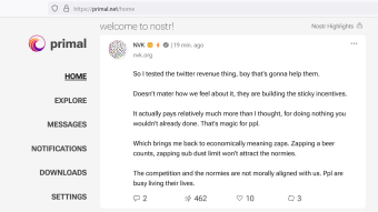Nostr - Social Network of Ultra Micro Cents
