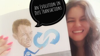 ⭐Crypto~Cartoon of Jeff Kirdeikis⭐ CEO TrustSwap