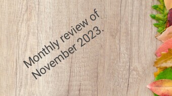 Monthly report November 2023