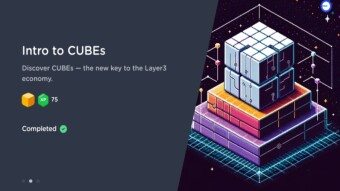 Layer3 Cubes - Unique Credentials In Blockchain History