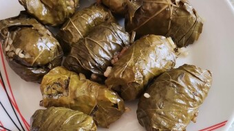 Foodbook #1110 dolmades my friends
