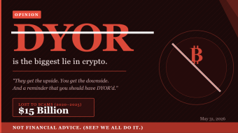 I'm Sorry, But "DYOR" Is the Biggest Lie in Crypto