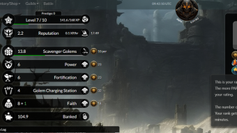 My Progression of Playing Golem Overlord