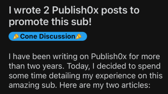 Leveraging my brand name on Publish0x