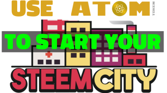 Use ATOM To Start Your STEEM CITY and Get Daily Income