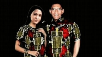 (JaiChai) "Aliens on Batik" - Original Designer Art