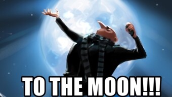 To the moon! But where is that?