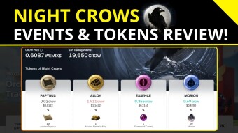Night Crows 🌒| New Events & Tokens Overview!