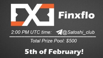 Join the AMA of Satoshi Club x Finxflo. Rewards: 500 USDT, February 5th.