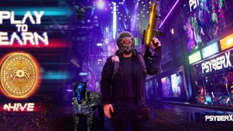 PSYBER-X is Coming! Blockchain FPS on Hive - the Trifecta of Cryptogoodness!