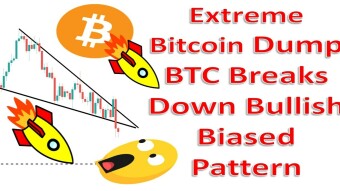 Extreme Bitcoin Dump | BTC Breaks Down Bullish Biased Pattern
