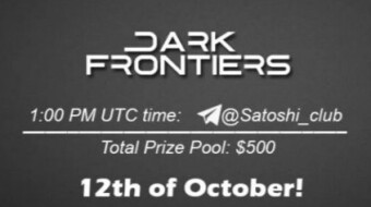 AMA Satoshi Club x DARK FRONTIERS, October 12th