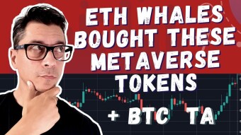 Ethereum Whales Are Buying These Metaverse Tokens + Bitcoin TA  |  Crypto Corner